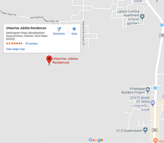 Google Map Jubilee Residences